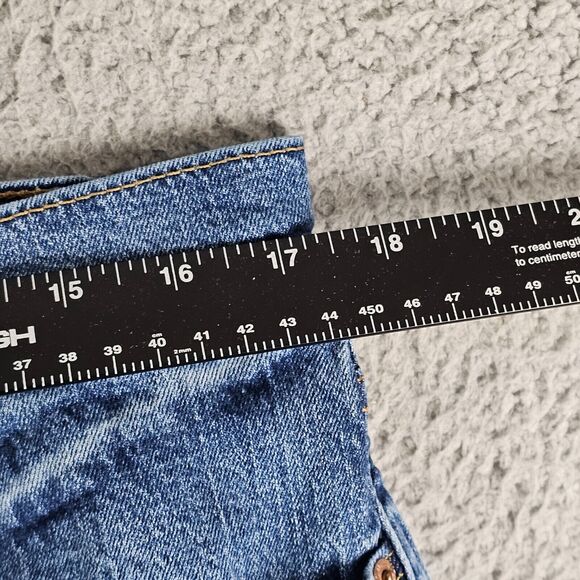 Levis 527 Jeans Mens 36x32 Blue Mid Rise Boot Cut Cowboy Denim - Picture 4 of 10